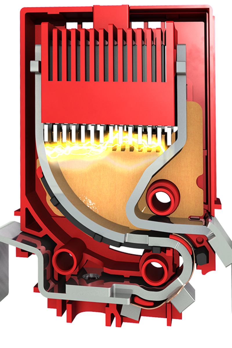 RAC-Funkenstreckentechnologie Phase 3 Löschkammer